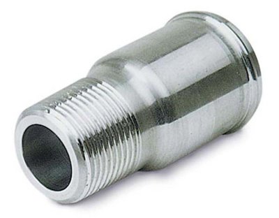 Moroso slangnippel 1" NPT x 1-3/4" slang