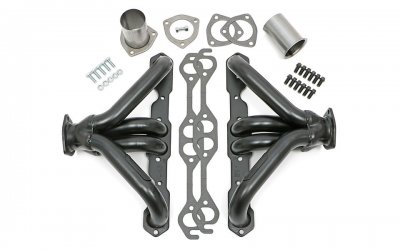 Hedman headers Block Huggers Chevy SB