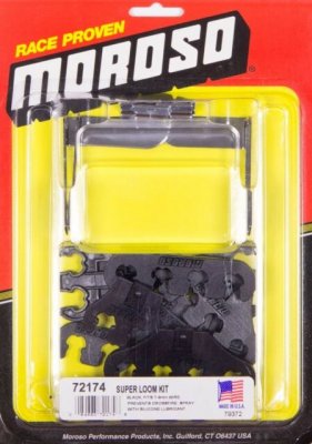 Moroso tändkabelhållare universal, Krom/Svarta