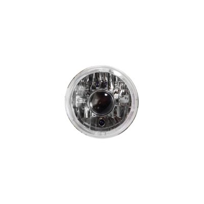 Strålkastare 5-3/4", projector Dot, blå pos.ljus/blinker