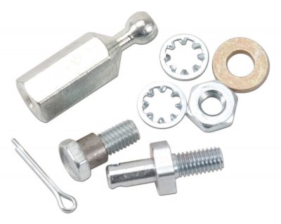 Persåkers Speedshop Throttle Lever Stud, Transmission Kickdown, 5/16 in, Steel, Zinc Oxide, Mopar