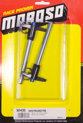 Moroso Quick release pins 3/8" x 3"