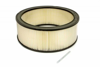 Moroso pappersluftfilter, 14" x 5"
