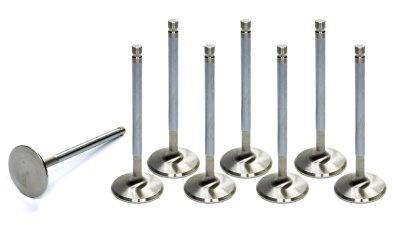 Persåkers Speedshop Exhaust Valve, 1.880 in Head, 11/32 in Valve Stem, Stainless, Edelbrock Performer RPM 454-O / 454-R, Big Blo