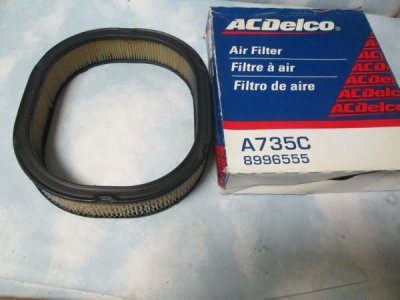 Persåkers Speedshop Luftfilter AC-Delco A735C, GM pass. 1980-86