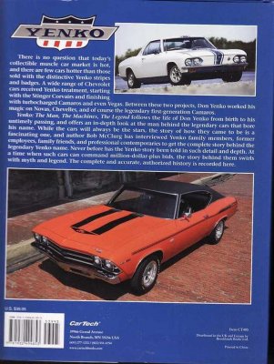 Yenko - The Man, The Machines, The Legend