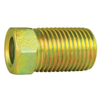Bromsrörsnippel 1/4" x 7/16"-24, lång