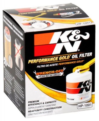 K&N oljefilter #HP-1001, M18