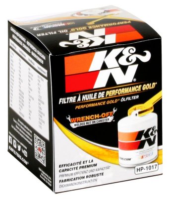K&N oljefilter #HP-1017, Chevy Corvette 2007-