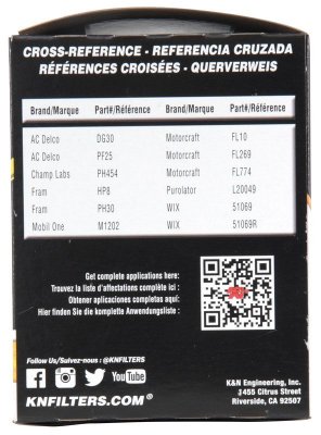 K&N oljefilter #HP-2002
