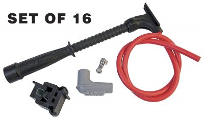 MSD tändkablar Dual Top Fuel Hemi 8,5 mm, raka