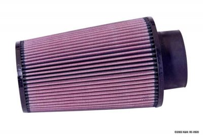 K&N tvättbart luftfilter #RE-0920, konisk