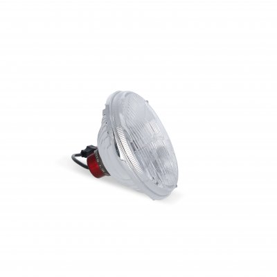 Holley Retrobright LED-strålkastare, 7", vit lins