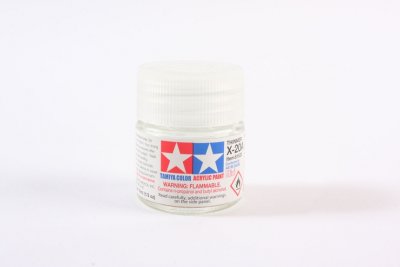 Tamiya blank modellfärg i Akryl, 10 ml