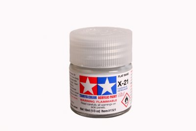 Tamiya blank modellfärg i Akryl, 10 ml